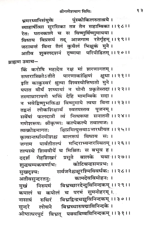 Shri Ganesh Yaga Vidhi (CSBG 190)